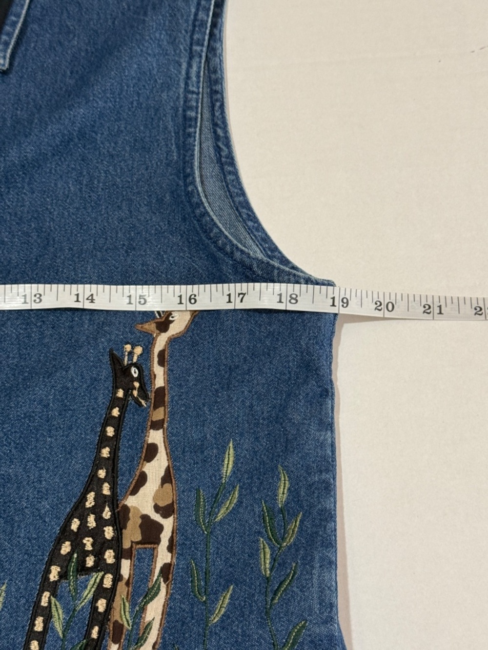Dress Barn Denim Vest size Medium - Picture 6 of 9